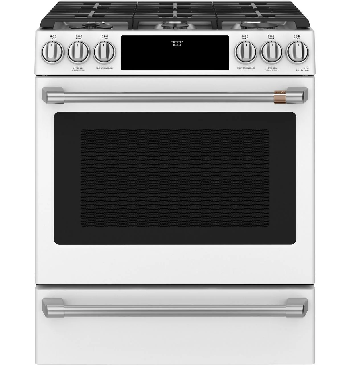 Cafe CGS700P4MW2 CAF(EBACK)™ 30" Smart Slide-In, Front-Control, Gas Range with Convection Oven - Image 29