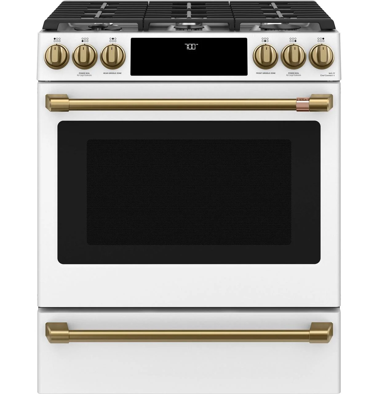 Cafe CGS700P4MW2 CAF(EBACK)™ 30" Smart Slide-In, Front-Control, Gas Range with Convection Oven - Image 30