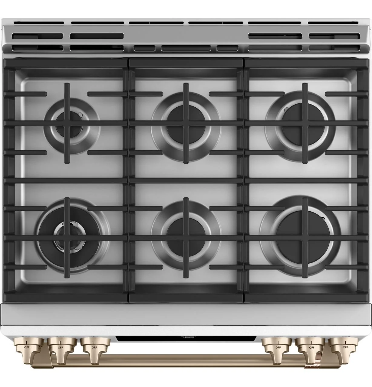 Cafe CGS700P4MW2 CAF(EBACK)™ 30" Smart Slide-In, Front-Control, Gas Range with Convection Oven - Image 4