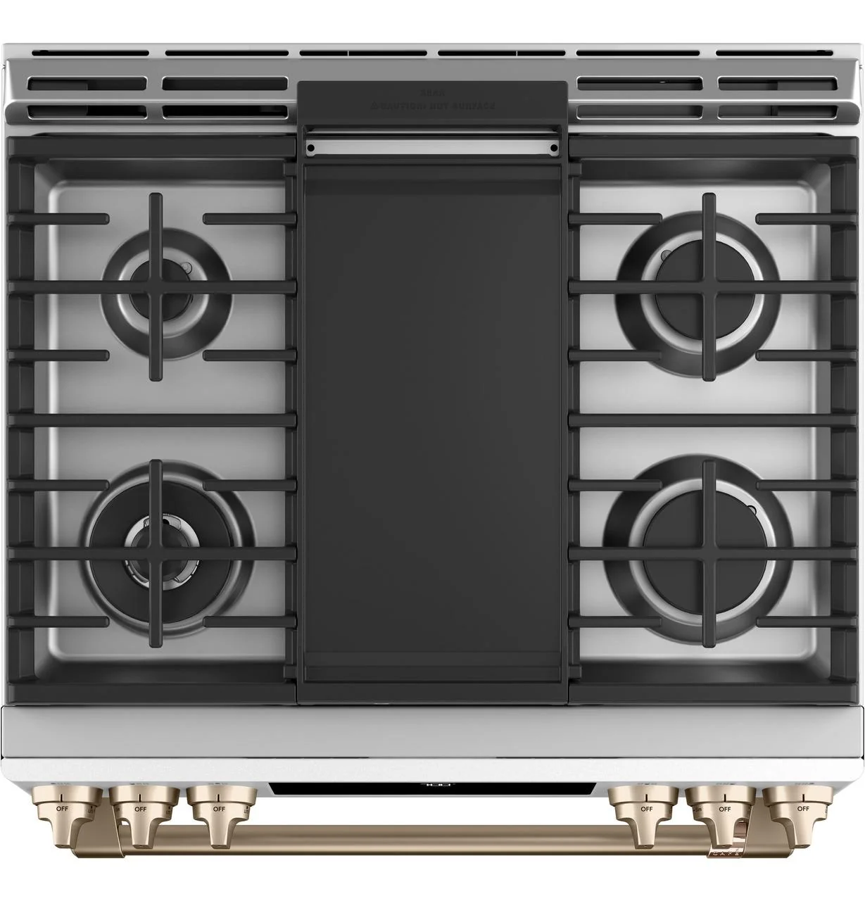 Cafe CGS700P4MW2 CAF(EBACK)™ 30" Smart Slide-In, Front-Control, Gas Range with Convection Oven - Image 5
