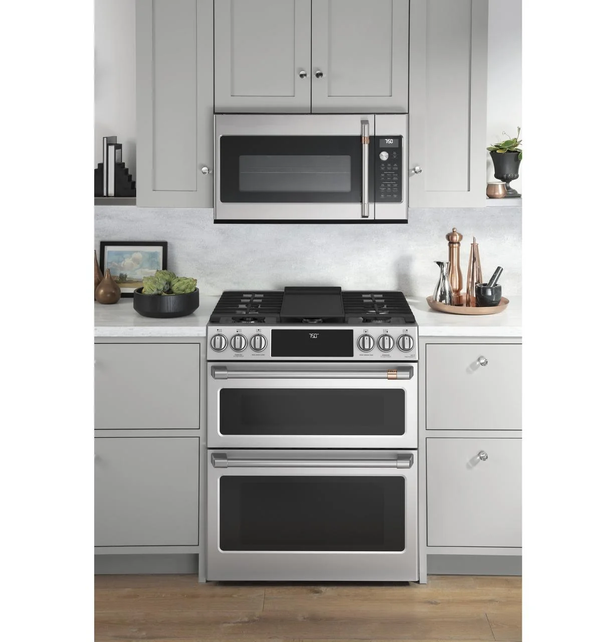 Cafe CGS750P2MS1 CAF(EBACK)™ 30" Smart Slide-In, Front-Control, Gas Double-Oven Range with Convection - Image 22