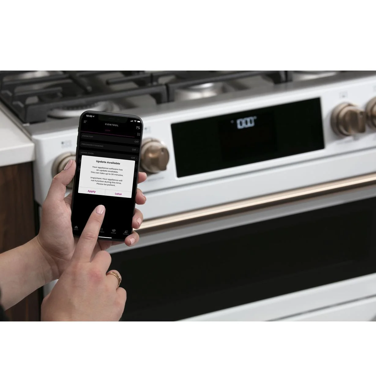 Cafe CGS750P4MW2 CAF(EBACK)™ 30" Smart Slide-In, Front-Control, Gas Double-Oven Range with Convection - Image 28