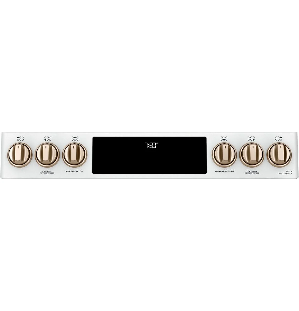 Cafe CGS750P4MW2 CAF(EBACK)™ 30" Smart Slide-In, Front-Control, Gas Double-Oven Range with Convection - Image 4