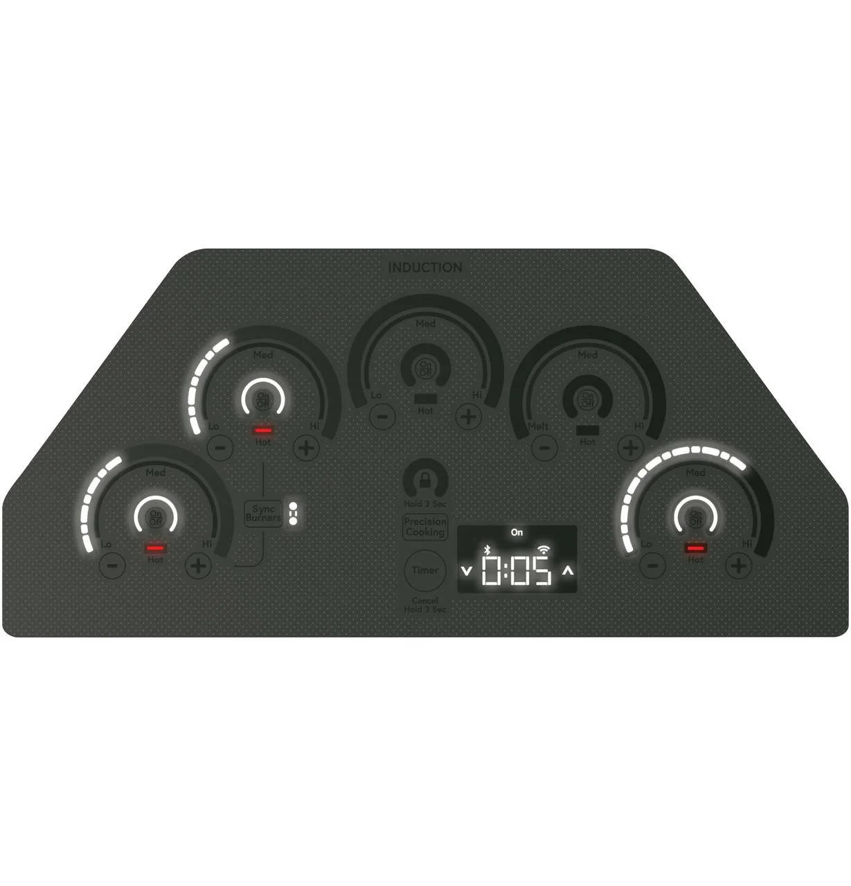 Caf(eback)™ 36" Smart Touch-Control Induction Cooktop - Image 3