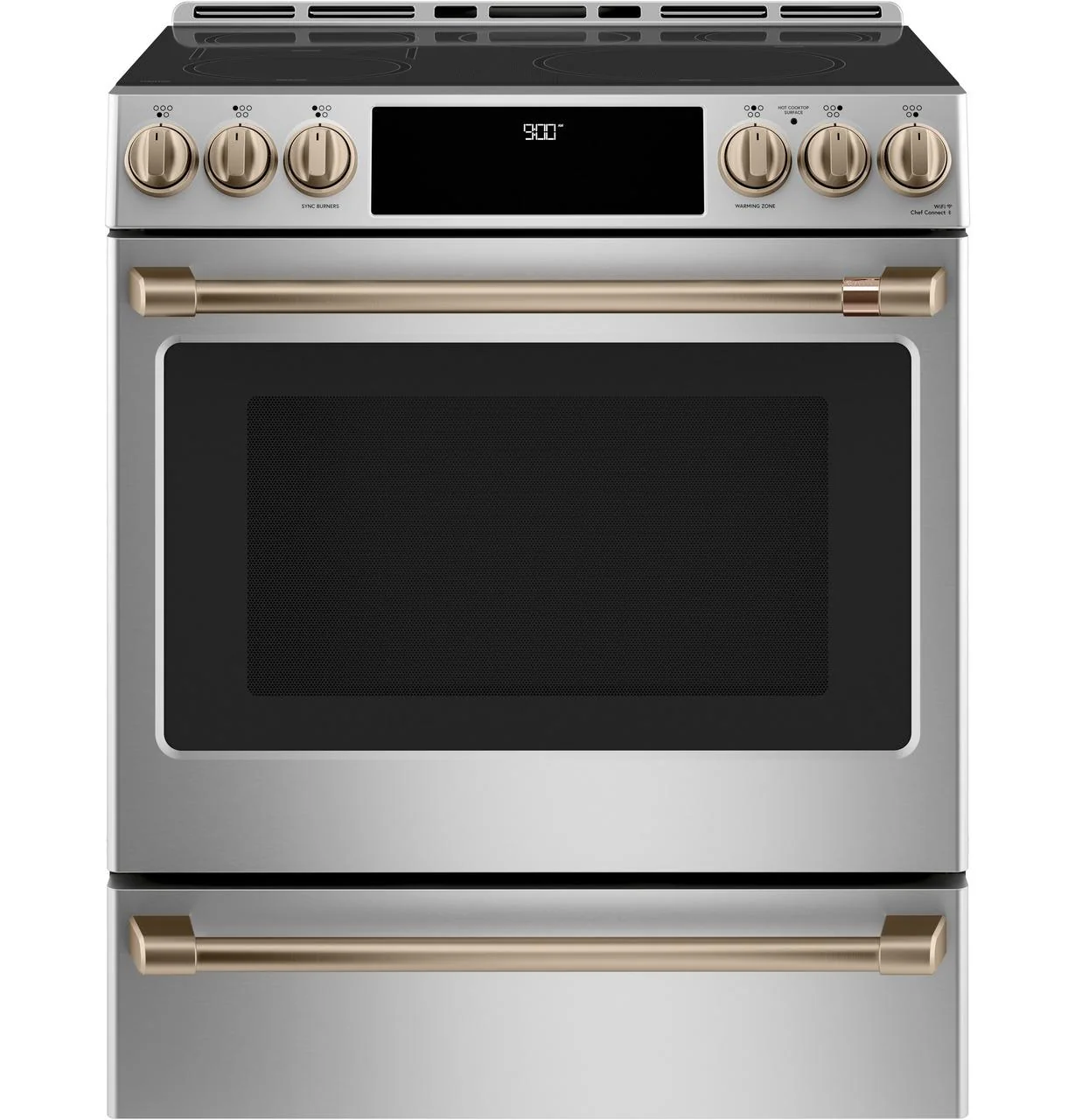 Cafe CHS900P2MS1 CAF(EBACK)™ 30" Smart Slide-In, Front-Control, Induction and Convection Range with Warming Drawer - Image 31