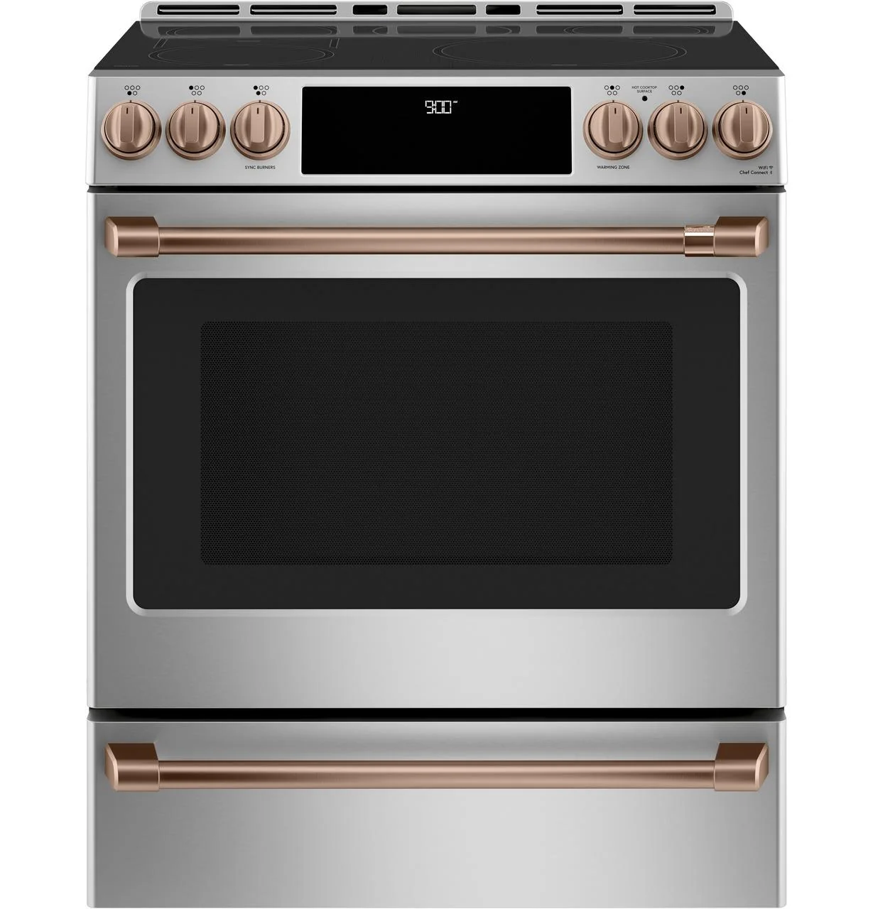 Cafe CHS900P2MS1 CAF(EBACK)™ 30" Smart Slide-In, Front-Control, Induction and Convection Range with Warming Drawer - Image 32