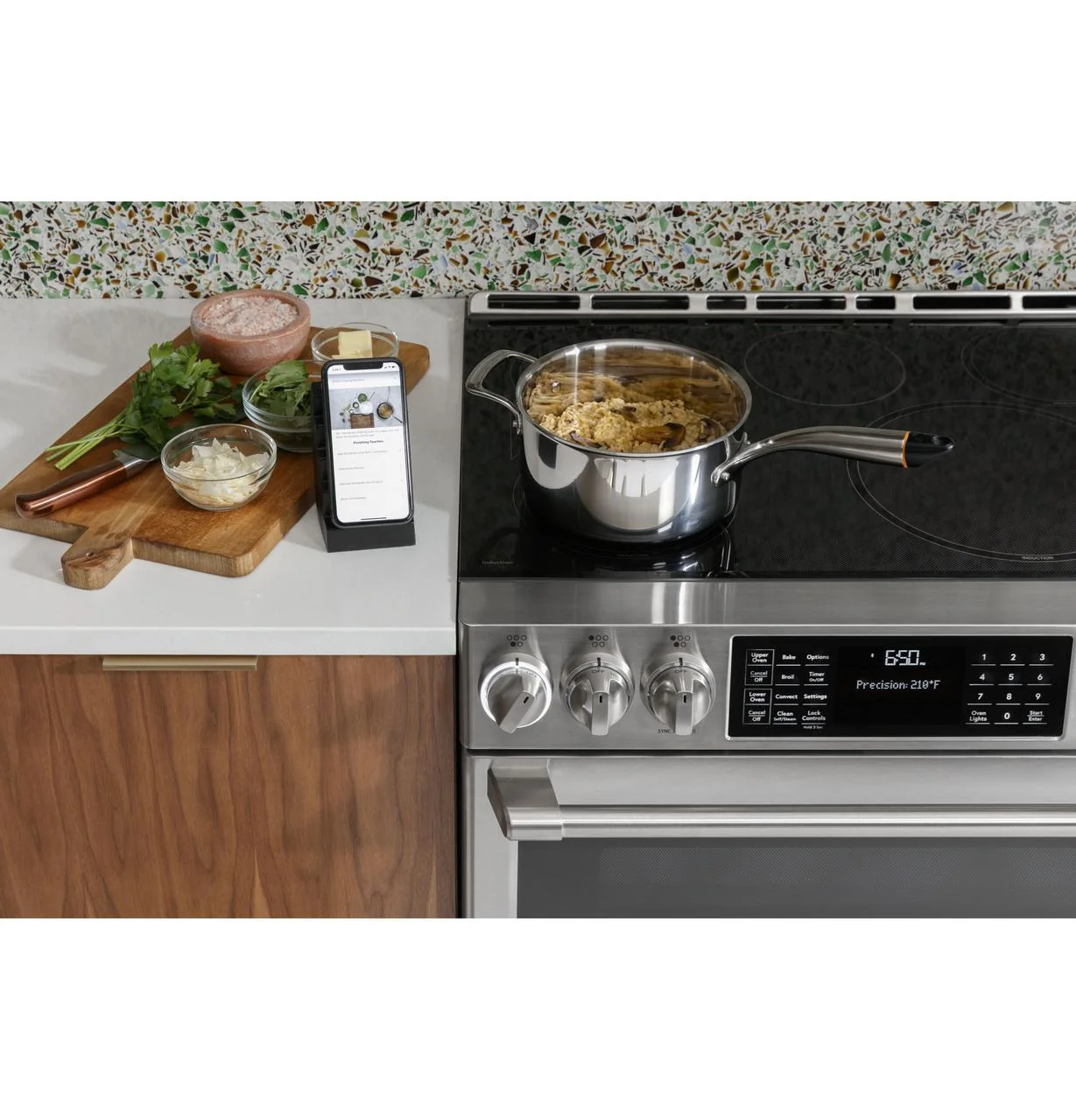 Cafe CHS950P2MS1 CAF(EBACK)™ 30" Smart Slide-In, Front-Control, Induction and Convection Double-Oven Range - Image 38
