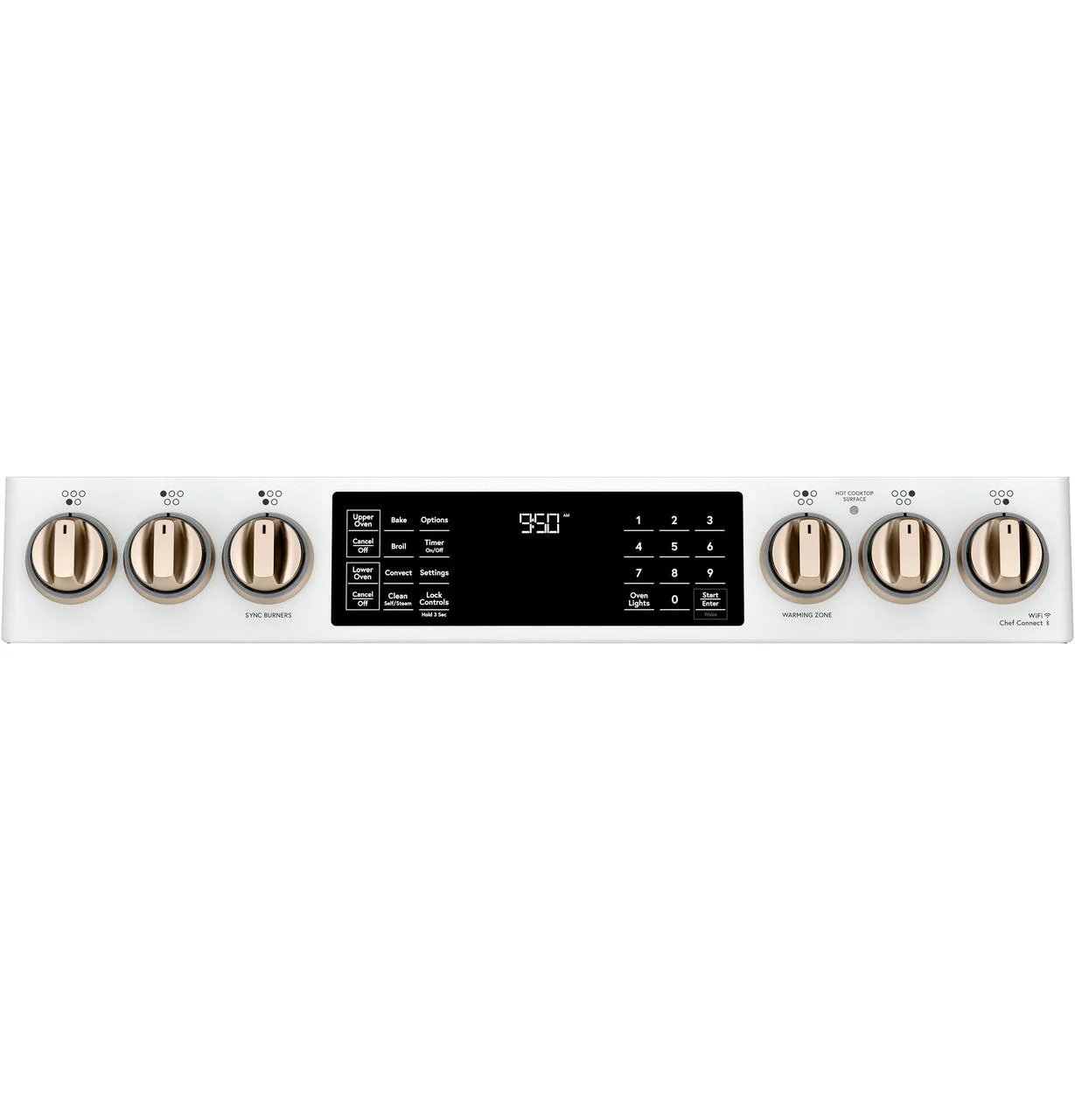 Cafe CHS950P4MW2 CAF(EBACK)™ 30" Smart Slide-In, Front-Control, Induction and Convection Double-Oven Range - Image 4