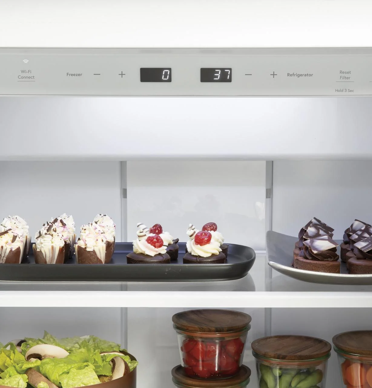 Cafe CSB42WP2NS1 CAF(EBACK)™ 42" Smart Built-In Side-by-Side Refrigerator - Image 12
