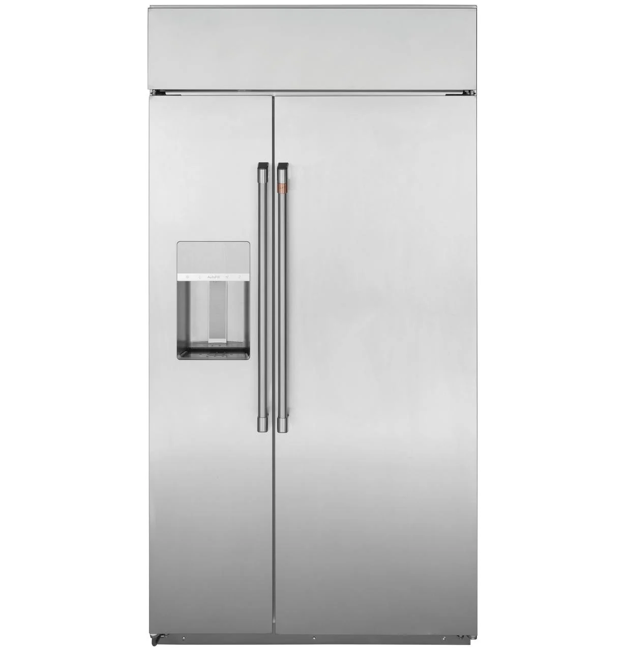 Caf(eback)™ 48" Smart Built-In Side-by-Side Refrigerator with Dispenser