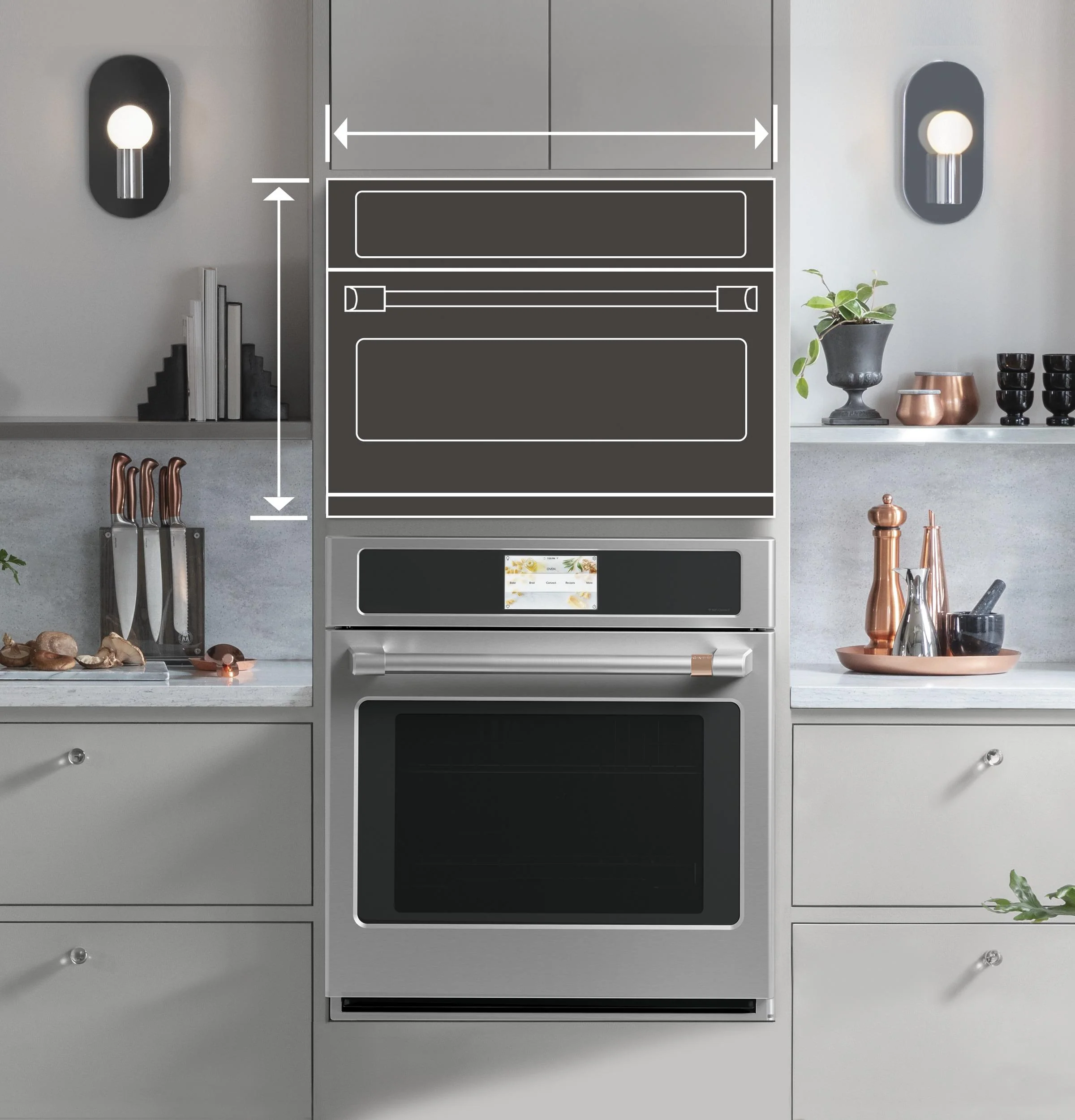 Cafe CSB913P4VW2 CAF(EBACK)™ 30" Custom Speed Cook Oven with 120V Advantium® Technology - Image 7