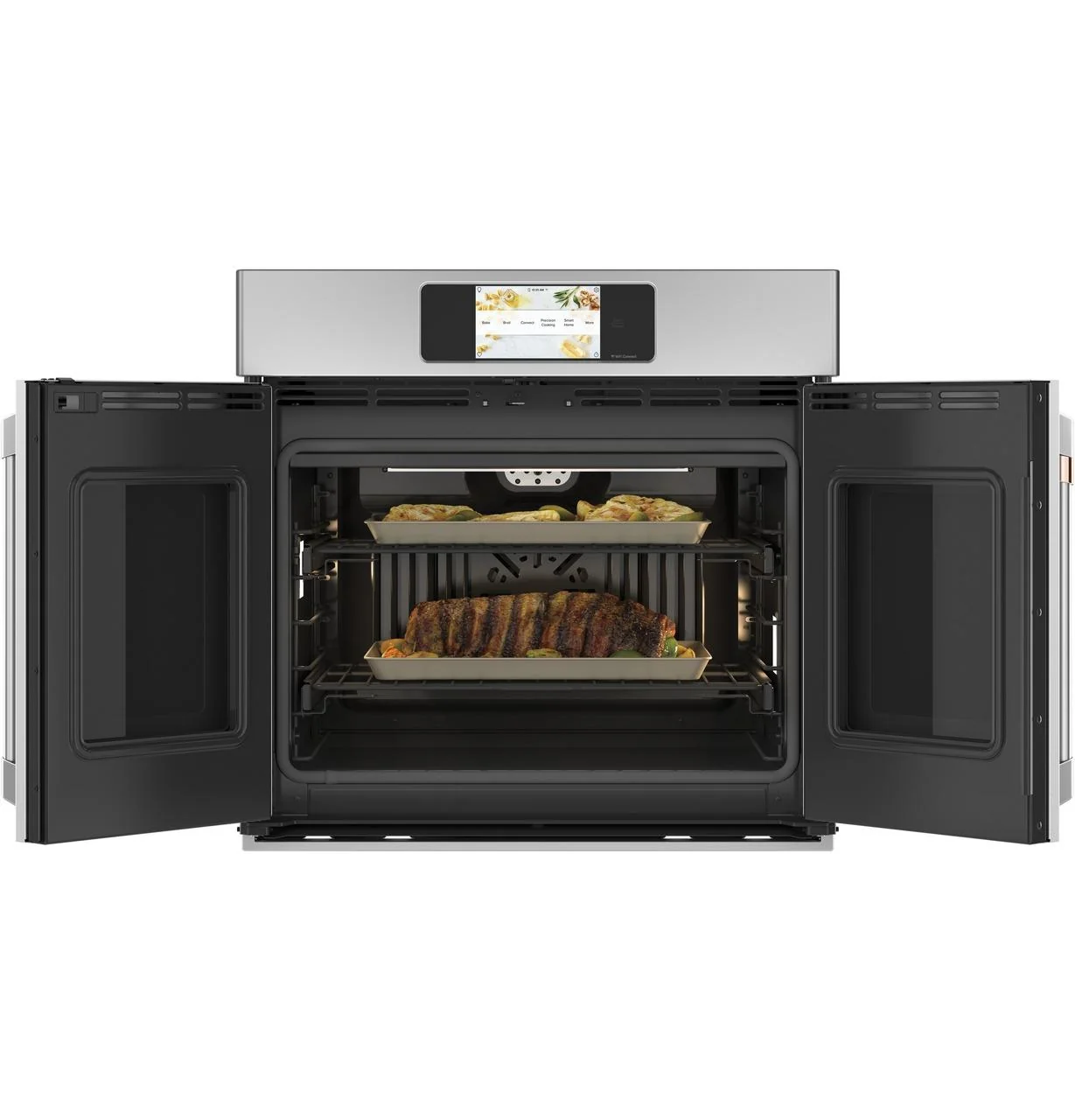 Cafe CTS90FP2NS1 CAF(EBACK)™ Professional Series 30" Smart Built-In Convection French-Door Single Wall Oven - Image 3