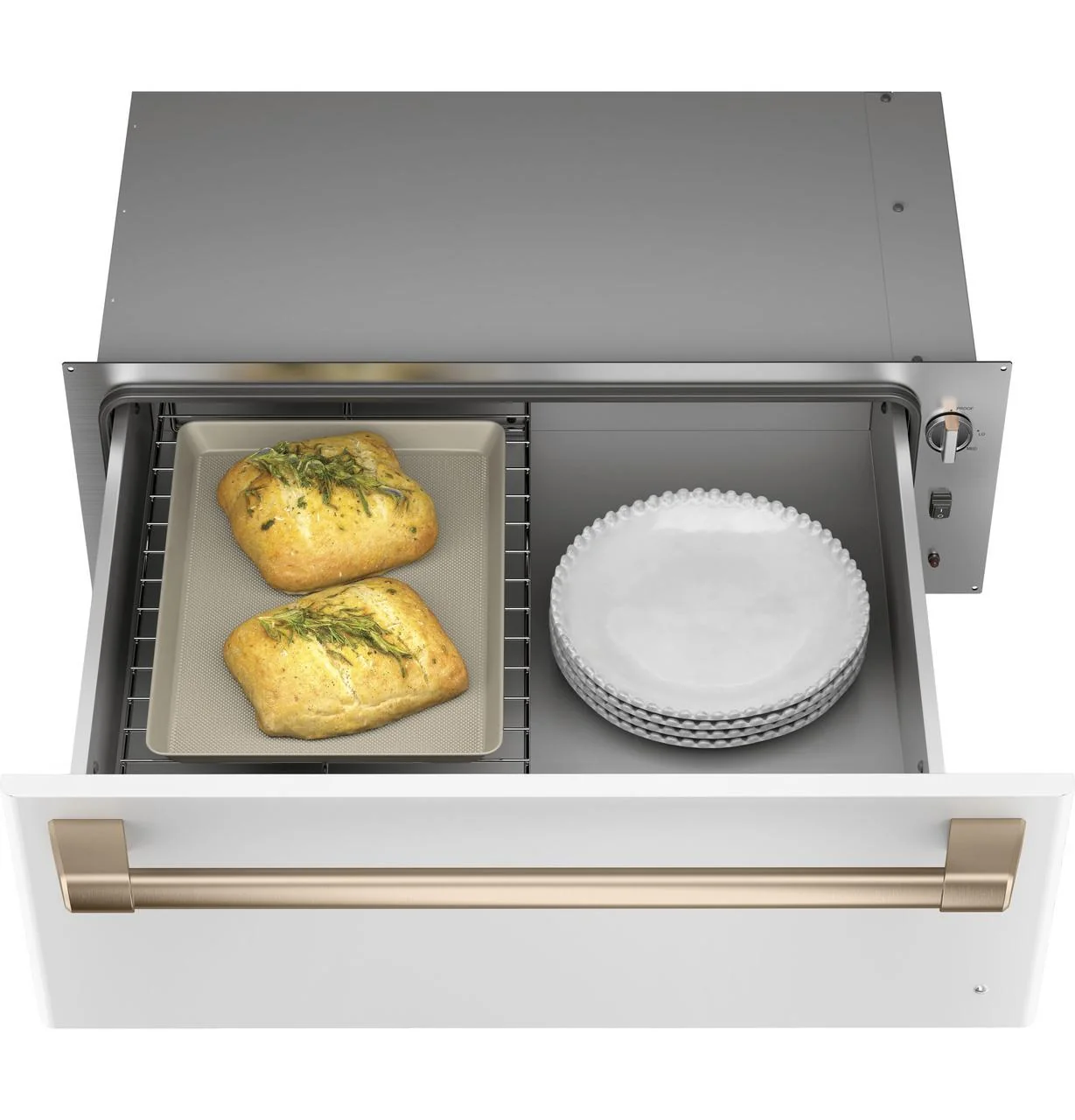 Cafe CTW900P4PW2 CAF(EBACK)™ 30" Warming Drawer - Image 5