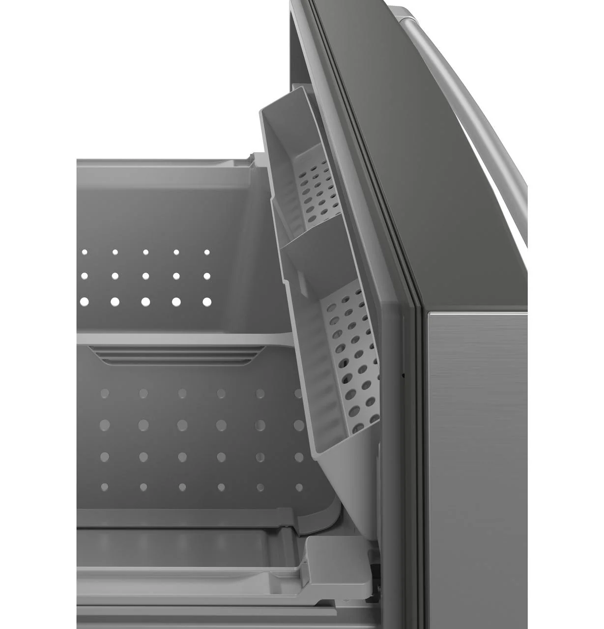 Cafe CVE28DM5NS5 CAF(EBACK)™ ENERGY STAR® 27.8 Cu. Ft. Smart 4-Door French-Door Refrigerator in Platinum Glass - Image 6