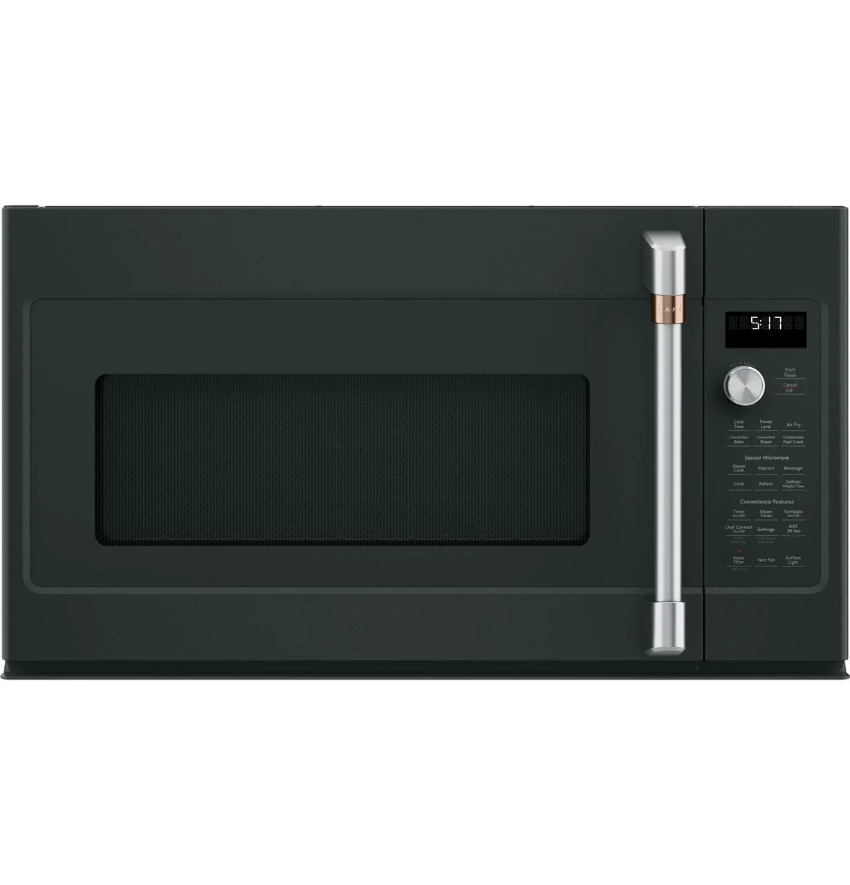 Cafe CVM517P3RD1 CAF(EBACK)™ 1.7 Cu. Ft. Convection Over-the-Range Microwave Oven