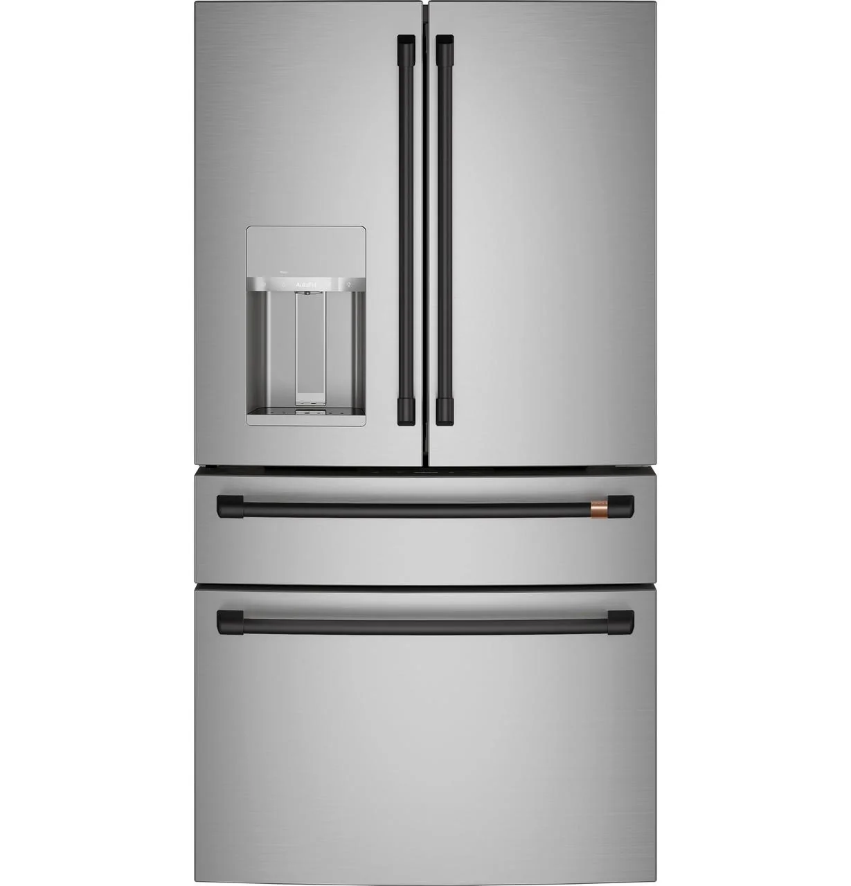 Cafe CXE22DP2PS1 CAF(EBACK)™ ENERGY STAR® 22.3 Cu. Ft. Smart Counter-Depth 4-Door French-Door Refrigerator - Image 17