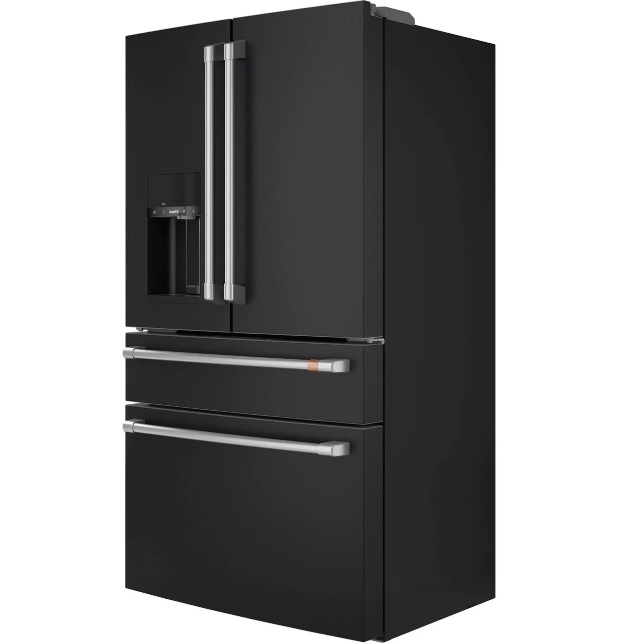 Cafe CXE22DP3PD1 CAF(EBACK)™ ENERGY STAR® 22.3 Cu. Ft. Smart Counter-Depth 4-Door French-Door Refrigerator - Image 5