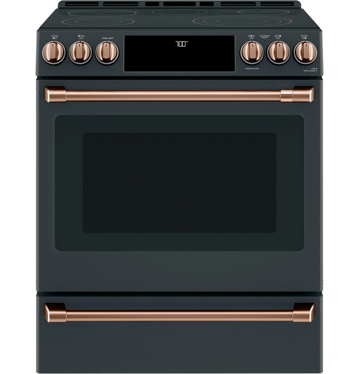 Cafe CXFCEHKPMCU CAF(EBACK)™ Front Control Electric Knobs and Handles - Brushed Copper - Image 2