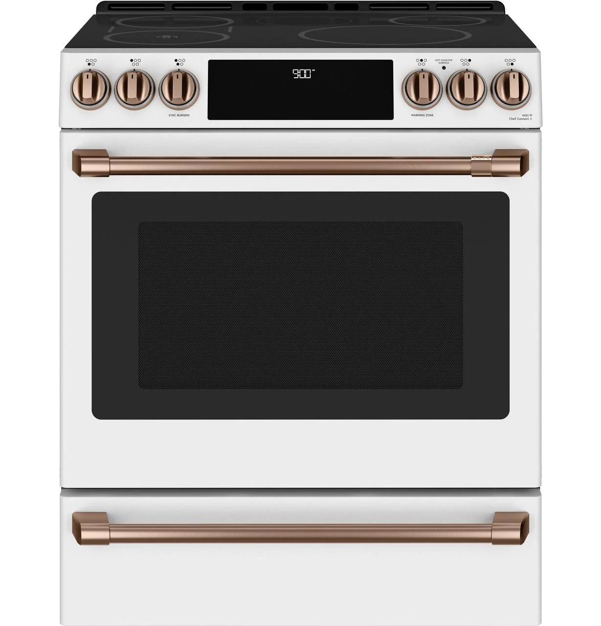 Cafe CXFCHHKPMCU CAF(EBACK)™ Front Control Induction Knobs and Handles - Brushed Copper - Image 10
