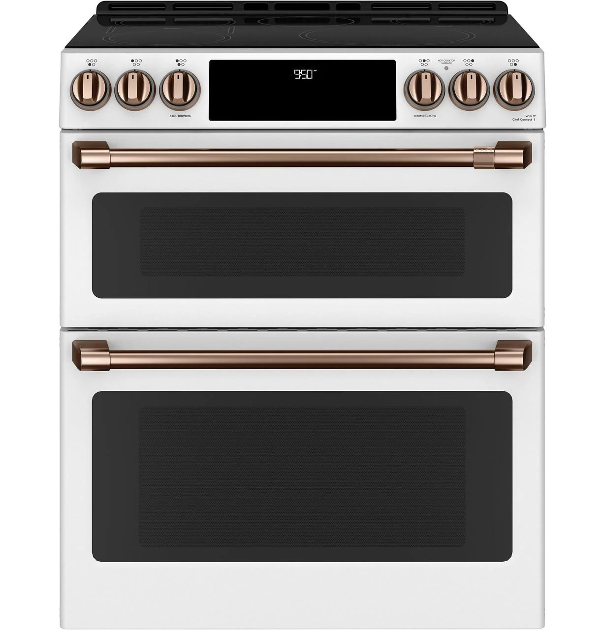 Cafe CXFCHHKPMCU CAF(EBACK)™ Front Control Induction Knobs and Handles - Brushed Copper - Image 4