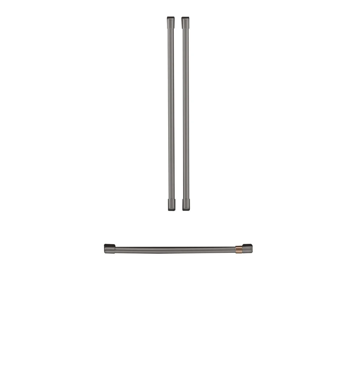 Cafe CXMA3H3PNBT CAF(EBACK)™ Refrigeration Handle Kit - Brushed Black