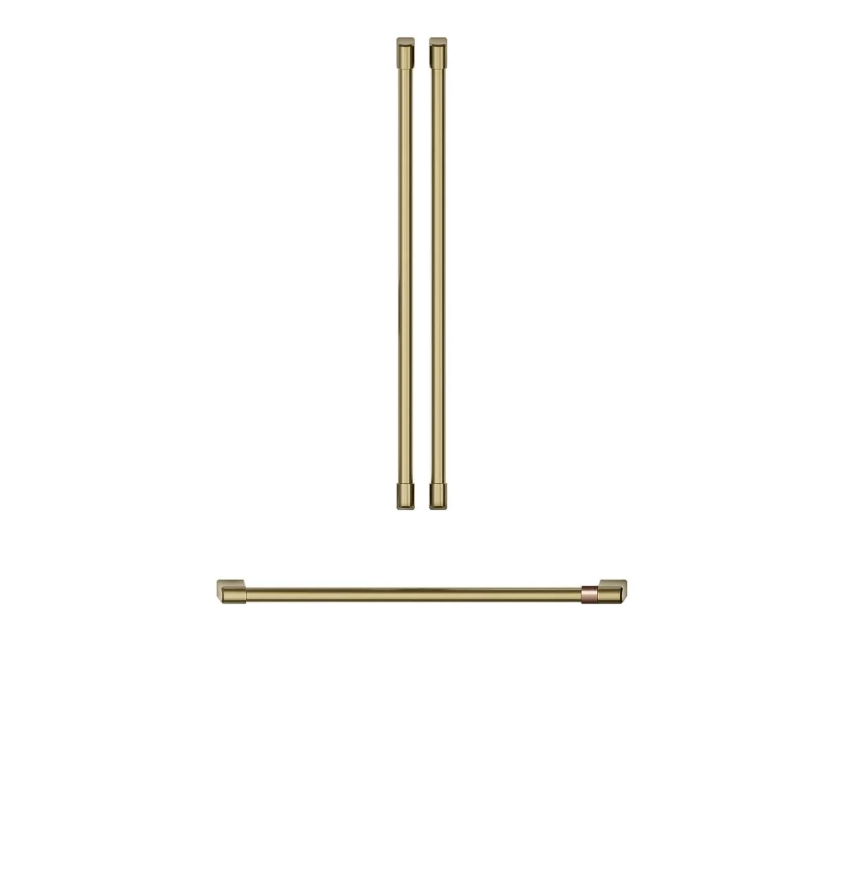 Cafe CXMA3H3PNCG CAF(EBACK)™ Refrigeration Handle Kit - Brushed Brass