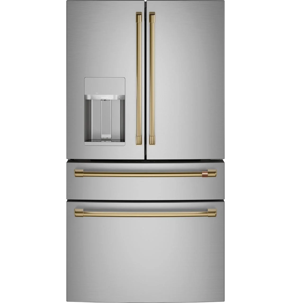 Cafe CXQB4H4PNCG CAF(EBACK)™ Refrigeration Handle Kit - Brushed Brass - Image 2