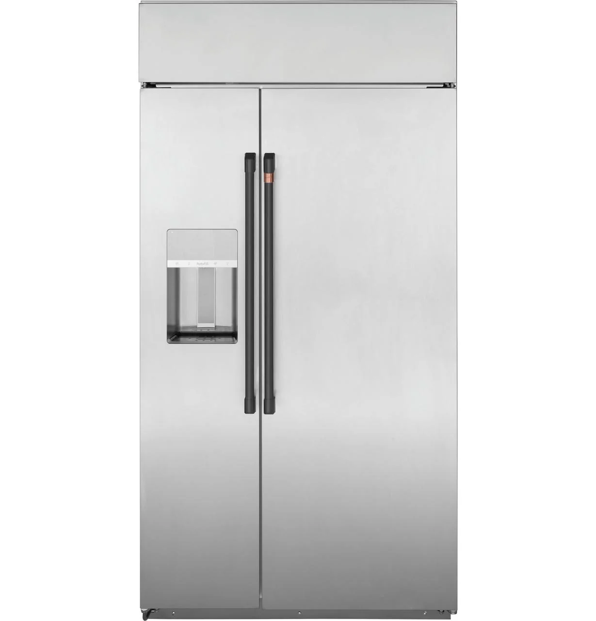 Cafe CXSS2H2PMFB CAF(EBACK)™ Refrigeration Handle Kit - Flat Black - Image 2