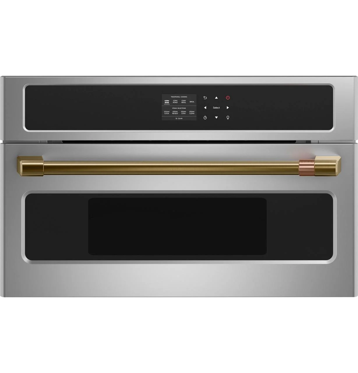 Cafe CXWS0H0PMCG CAF(EBACK)™ Handle Kit - Wall Oven Brushed Brass - Image 4