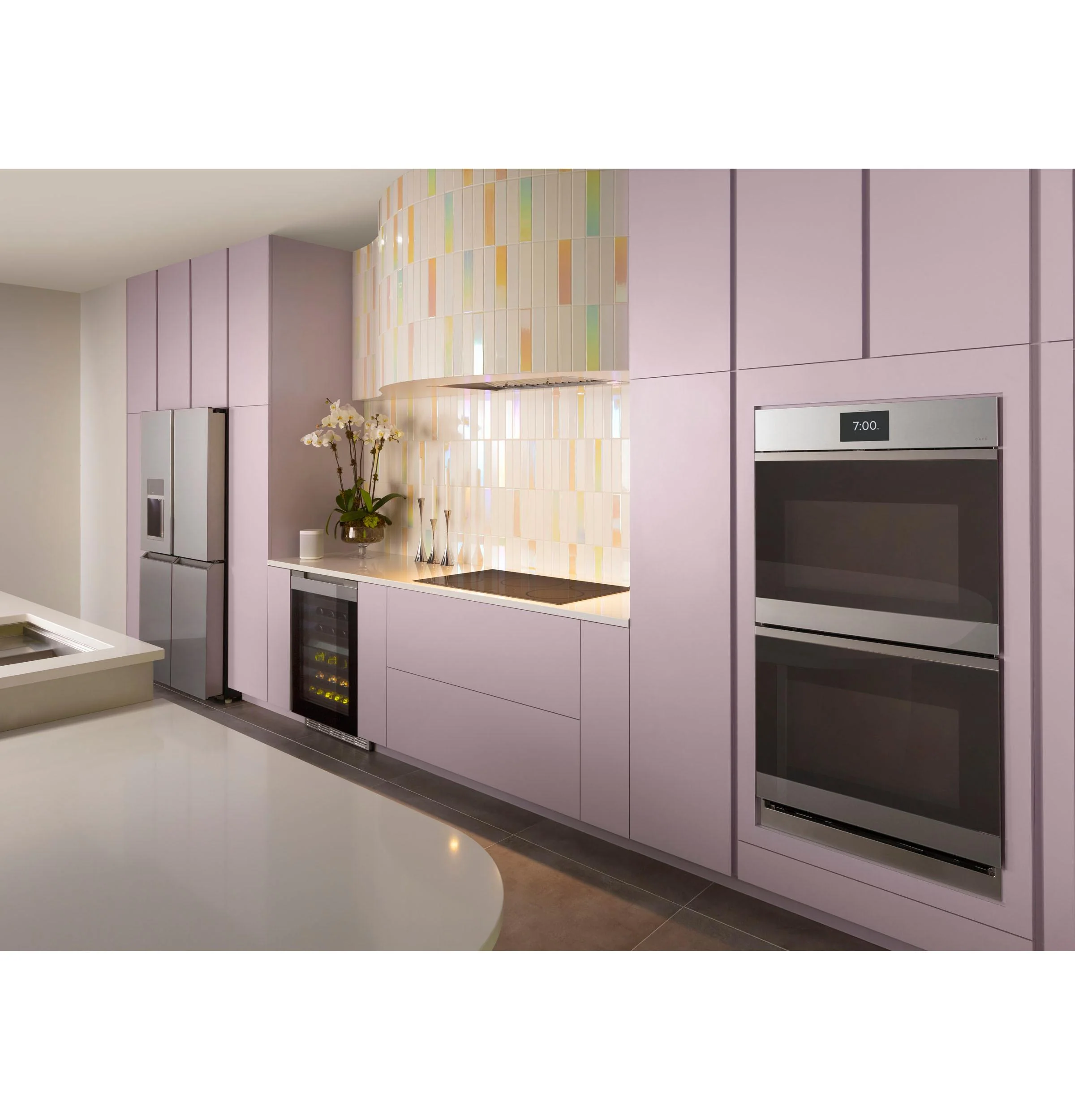 Cafe UVC9360SLSS 36" Smart Designer Custom Insert w/ Dimmable LED Lighting - Image 20