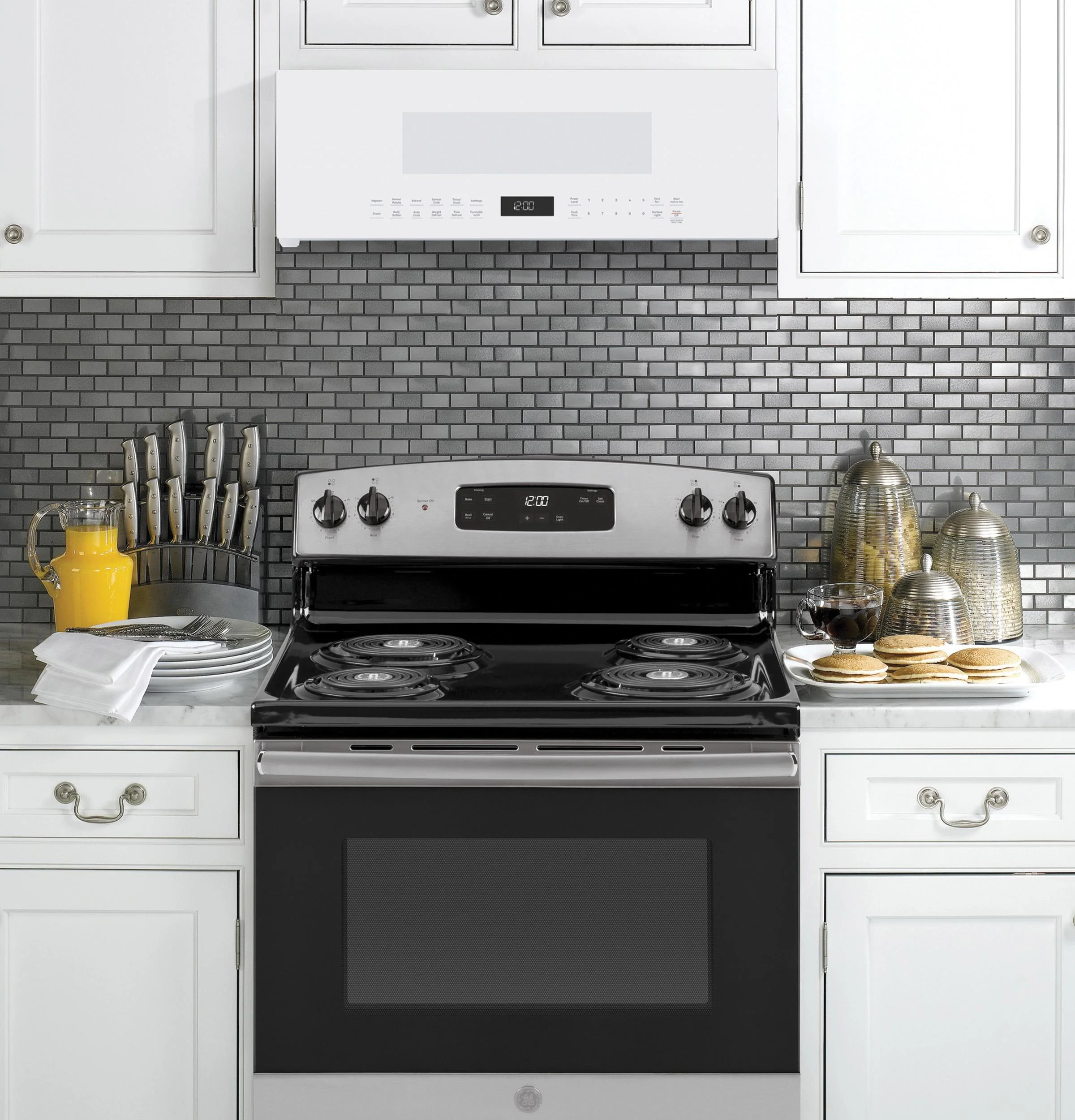Cafe UVM9125DYWW 1.2 Cu. Ft. Over-the-Range Low Profile Sensor Microwave Oven - Image 11