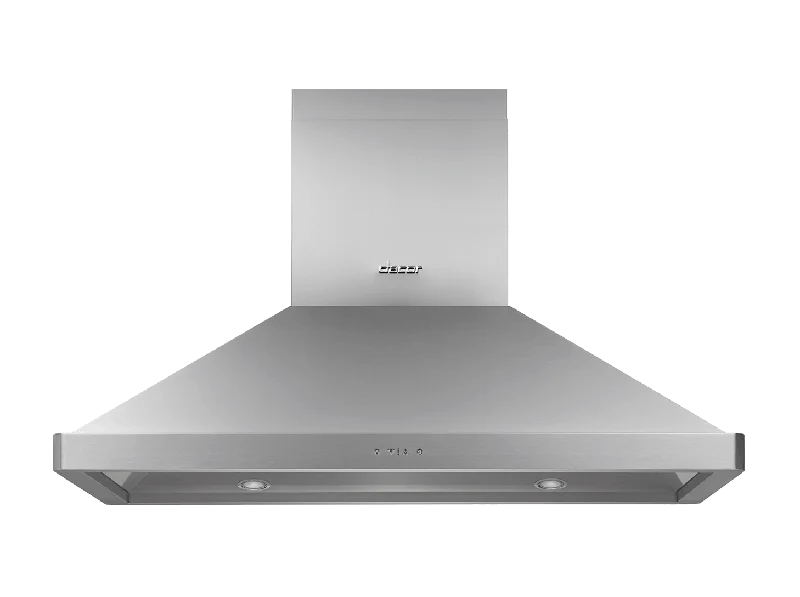 Dacor DHI421 42" Chimney Island Hood, Silver Stainless Steel
