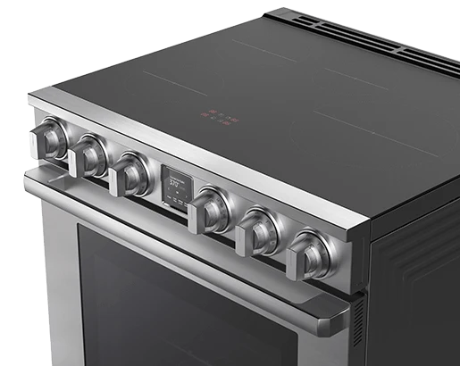 Dacor DOP30T940IS DOP30T940IS/DA - 30" Induction Range, Silver Stainless, Electric - Image 6