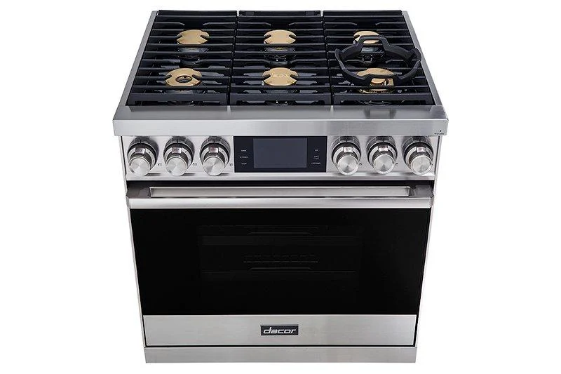 Dacor DOP36M86DHM 36" Range, Graphite Stainless Steel, Natural Gas/High Altitude - Image 3