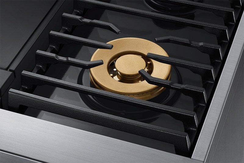 Dacor DOP36M94DLM 36" Pro Dual-Fuel Steam Range, Graphite Stainless Steel, Natural Gas - Image 9
