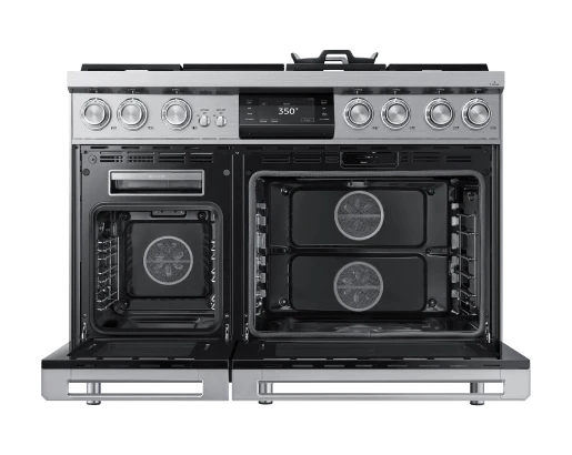 Dacor DOP48M96DPS 48" Pro Dual-Fuel Steam Range, Silver Stainless Steel, LiquidPropane - Image 2