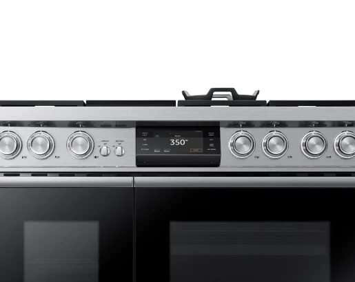 Dacor DOP48M96DPS 48" Pro Dual-Fuel Steam Range, Silver Stainless Steel, LiquidPropane - Image 6
