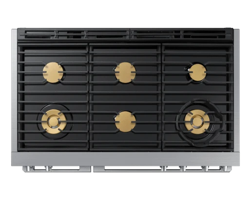Dacor DOP48T960DSDA 48" Dual-Fuel Steam Range, Silver Stainless, Natural Gas/Liquid Propane - Image 5