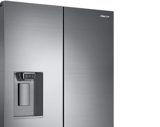 36" Counter Depth French Door Bottom Freezer, Silver Stainless Steel - Image 3