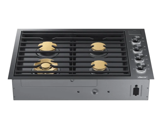 Dacor DTG30M954FM 30" Gas Cooktop, Graphite Stainless Steel, Natural Gas - Image 2