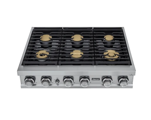 Dacor DTT36M876PS 36" Rangetop, Stainless Steel, Liquid Propane - Image 2