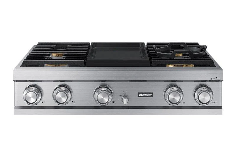 Dacor DTT36M974PM 36" Rangetop, Graphite, Liquid Propane - Image 3