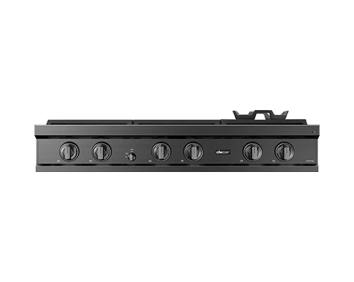 Dacor DTT48T960GM 48" Rangetop, Graphite Stainless, Natural Gas/Liquid Propane - Image 3