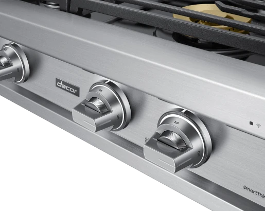 Dacor DTT48T960GS 48" Rangetop, Silver Stainless, Natural Gas/Liquid Propane - Image 6
