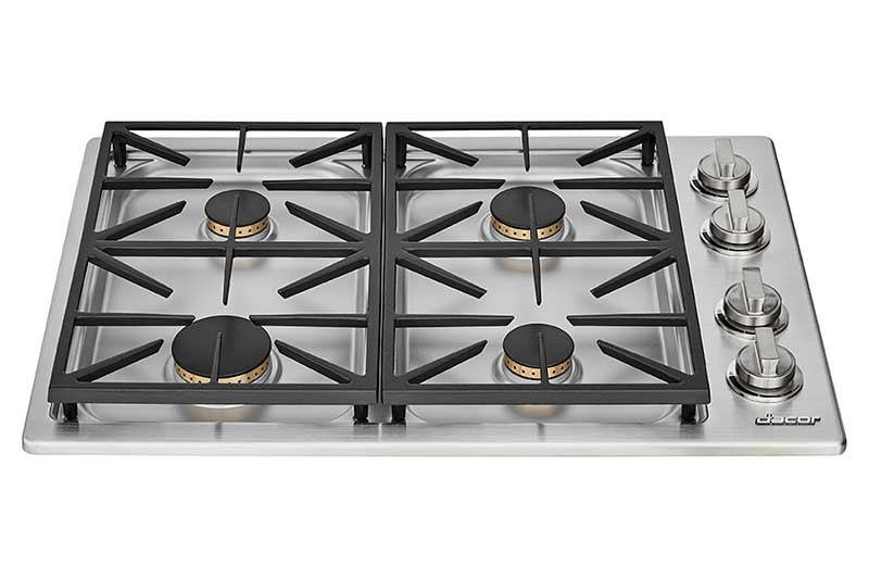 Dacor HDCT304GSNGH 30" Dual Gas Cooktop, Natural Gas/High Altitude - Image 2