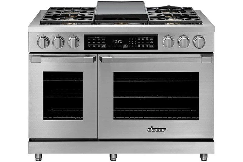 Dacor HDPR48CNG 48" Dual Fuel Pro Range, DacorMatch, Natural Gas - Image 3