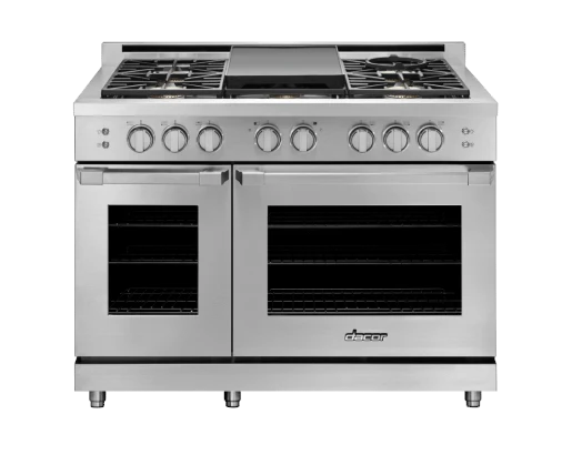 Dacor HGPR48SLP Gas Pro Range, Silver Stainless Steel, Liquid Propane - Image 5
