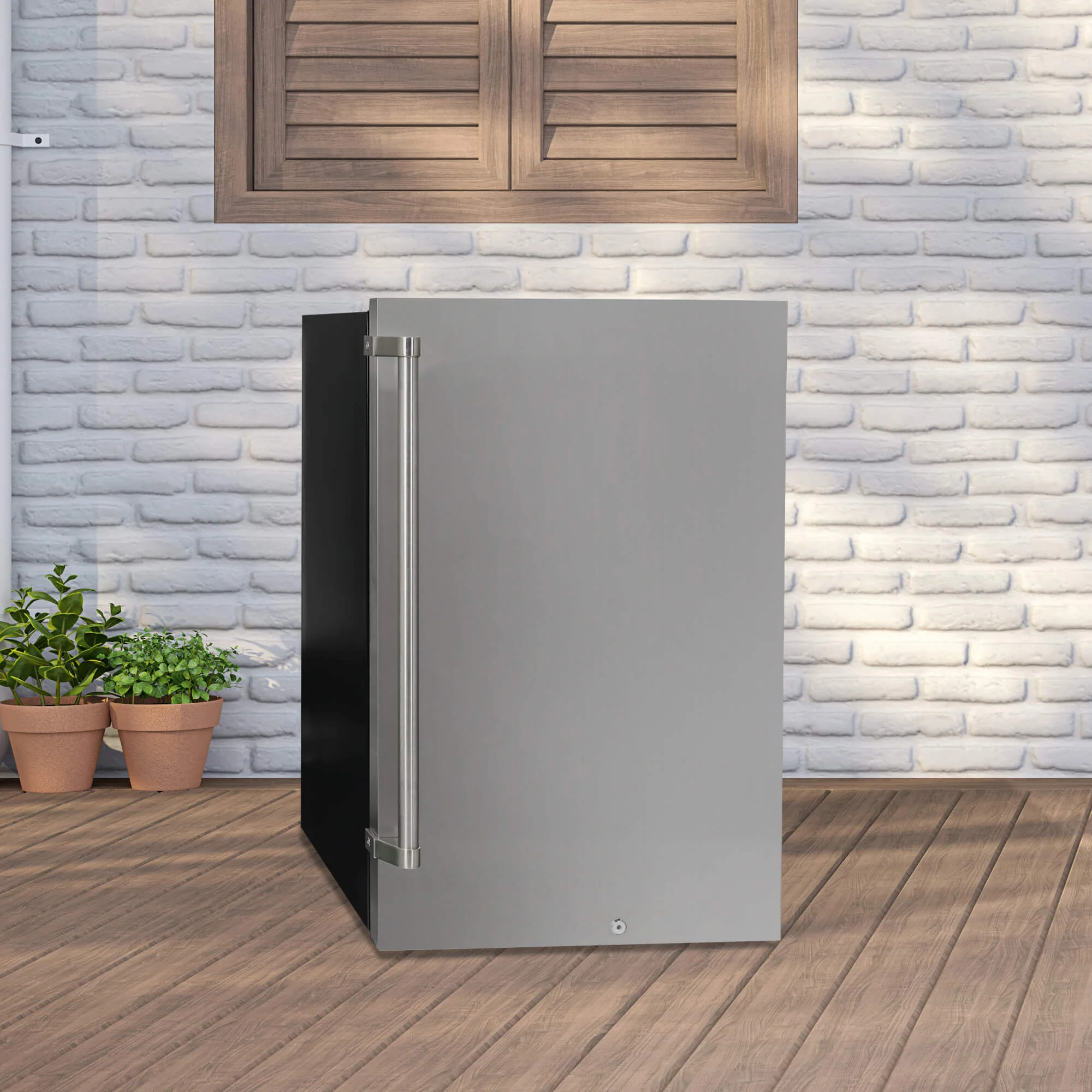 DAR044A1SSO Danby 4.4 cu. ft. Outdoor Fridge in Stainless Steel - Image 7