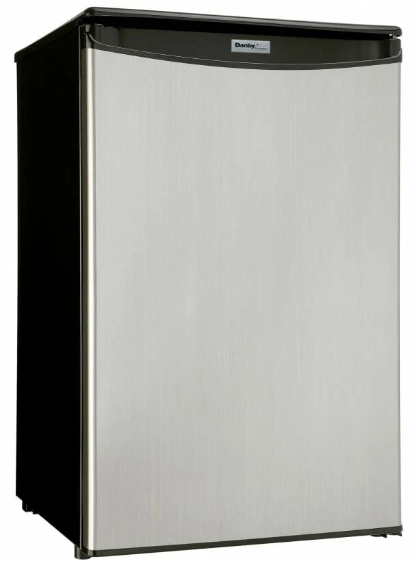Danby 4.4 cu. ft. Compact Fridge in Stainless Steel - Image 2