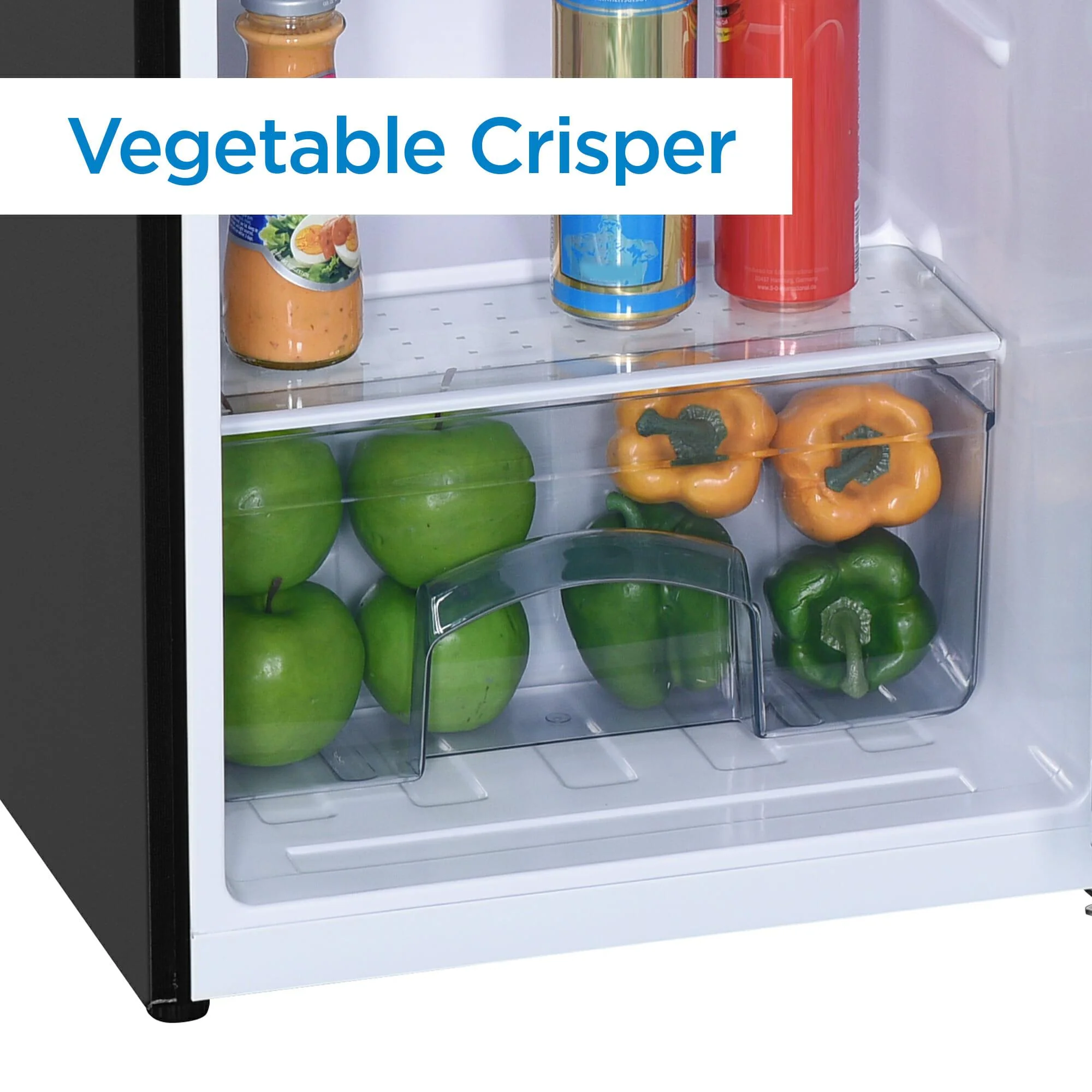 DCR033B2SLM Danby Diplomat 3.2 cu. ft. Compact Refrigerator in Stainless Steel Look - Image 8